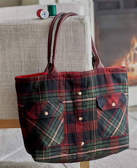 flannel purse pattern.